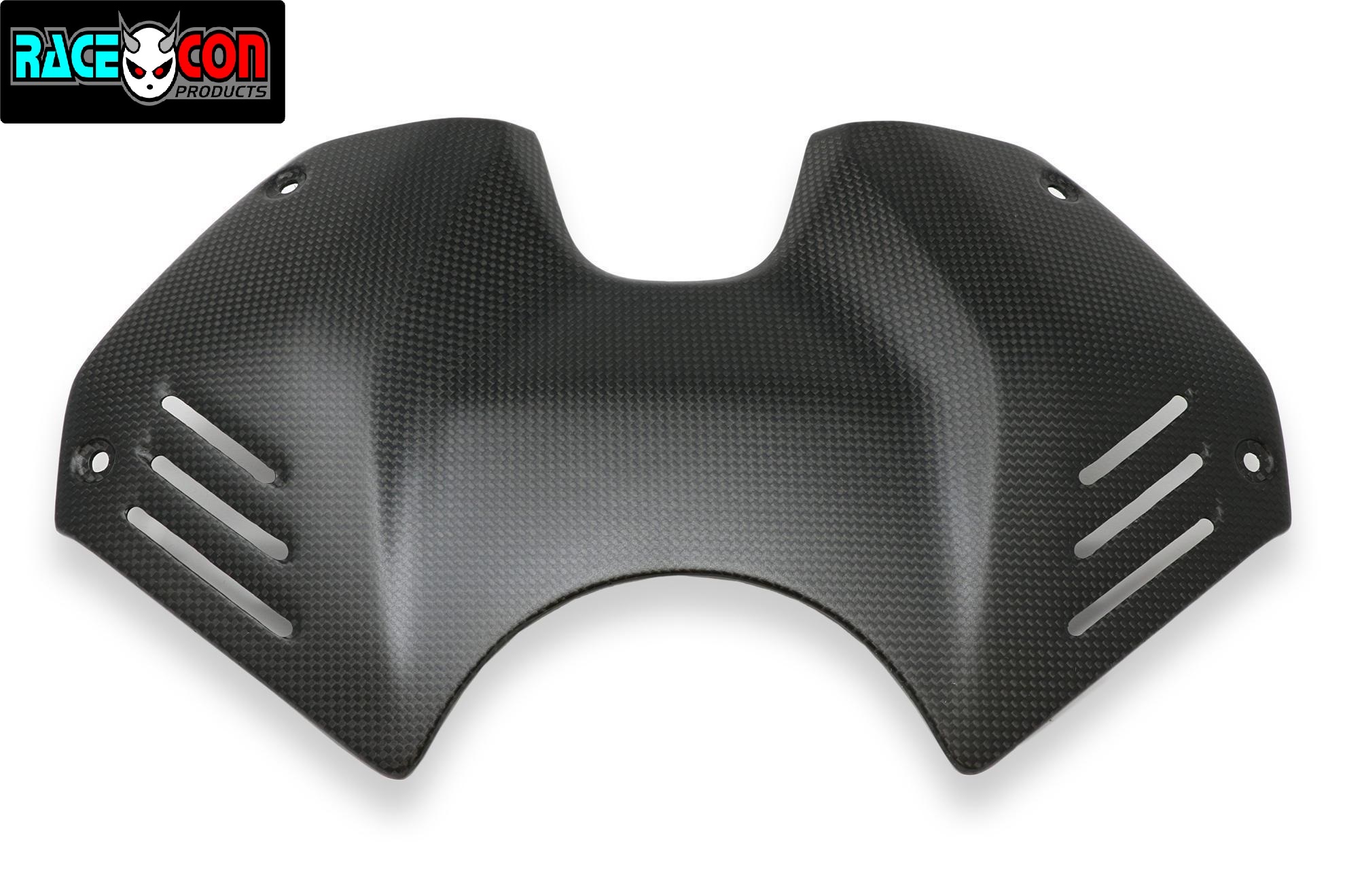 Panagale V4 carbon fibre tank cover Moto GP Matt finish